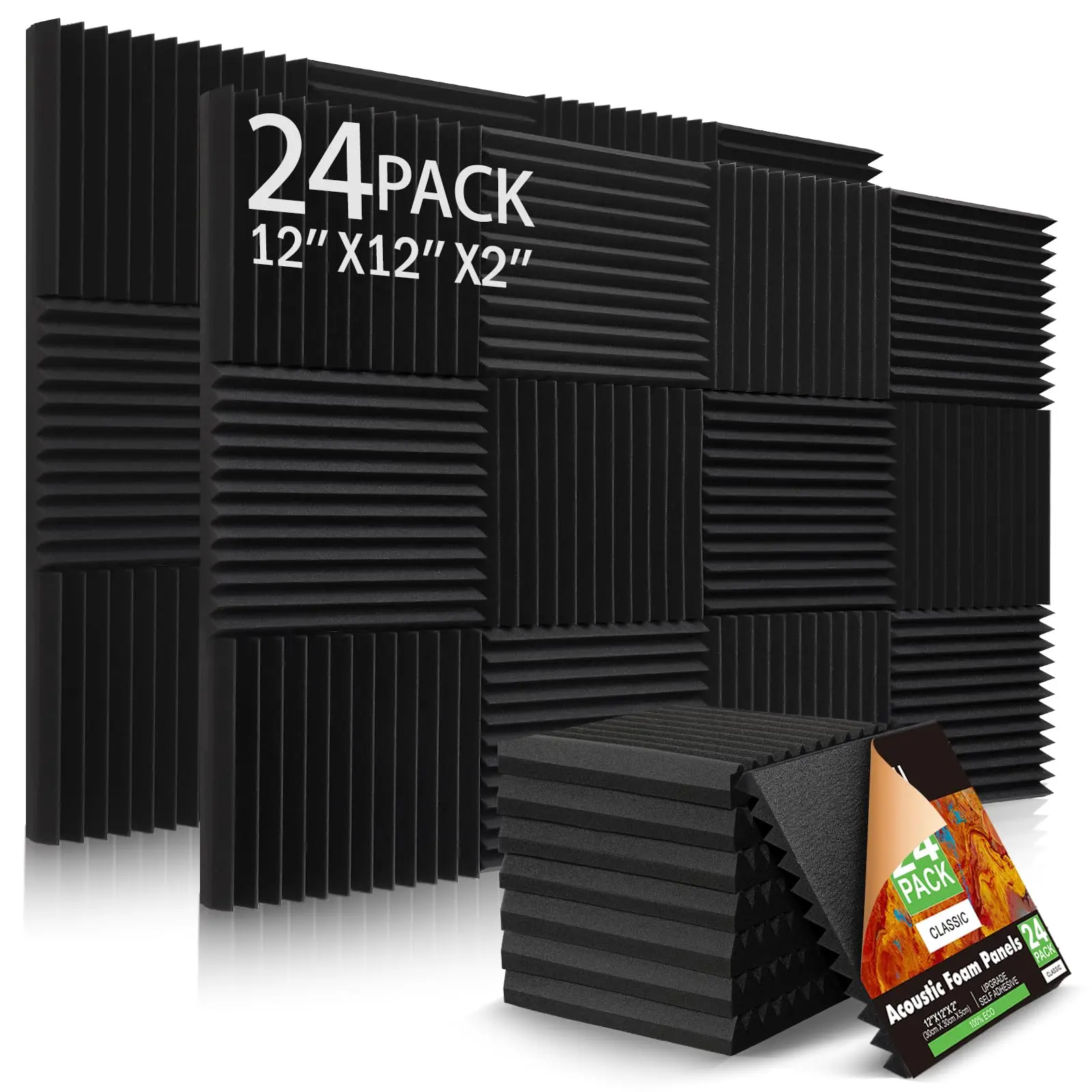 TUBO China Factory Recording Studio Equipment Acoustic Soundproof Sponge Foam Studio Acoustic Panels