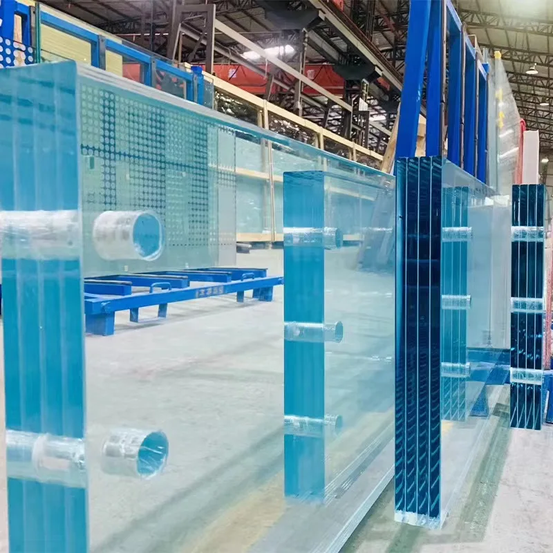 Industrial Glass Manufacturer 0.76 PVB SGP 6mm 12mm Laminated Safety Glass Cuts Laminated tempered Glass