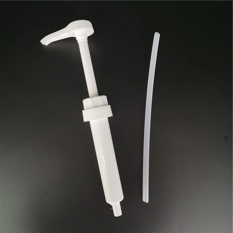 
wholesale PP plastic 25ml 30ml dosage big plastic 38mm neck size drum pump liquid dispenser 