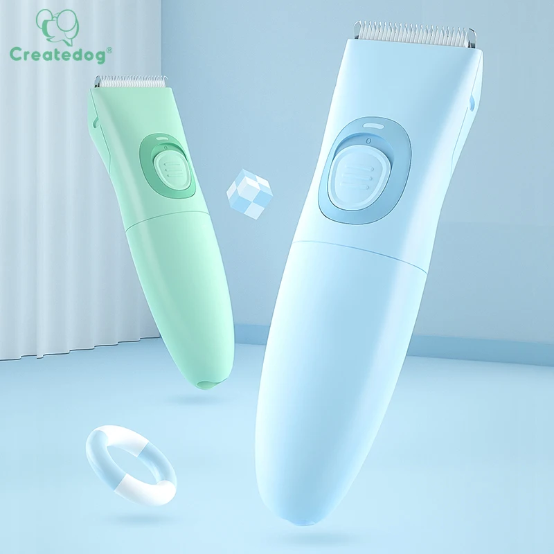 Baby Hair IPX7 Waterproof Professional Children Electric Hair Trimmer Rechargeable Silent Motor
