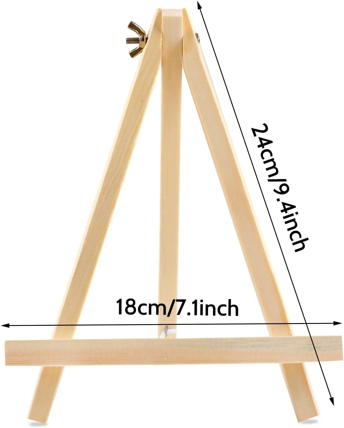 Professional Artist Easel Multiple Size Wood Easel Display Stand Pine Wood Easel For Beginners Drawing