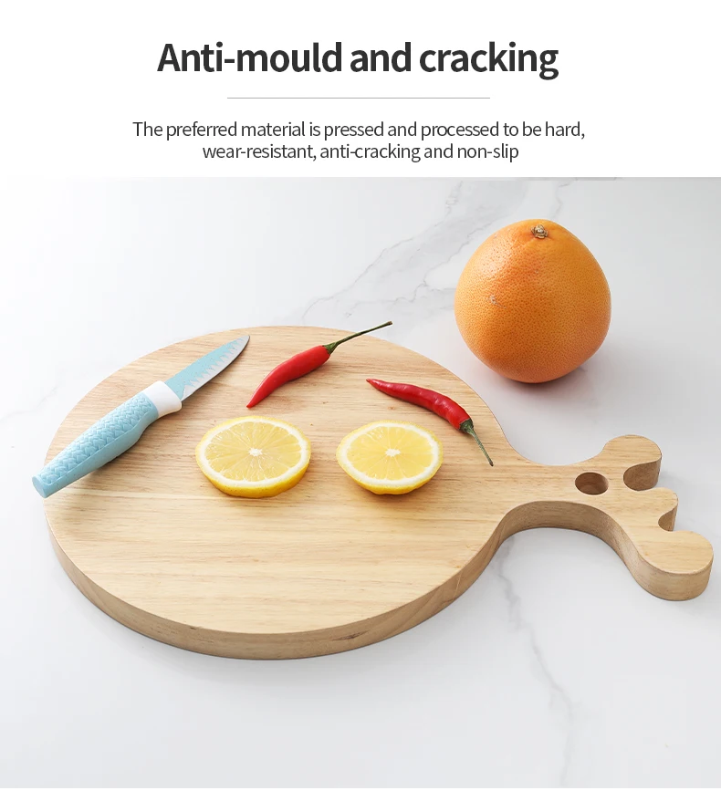 Высококачественная доска для резки из круглого дуба, большая доска для резки сыра, колбасы, разделочная доска с ручкой