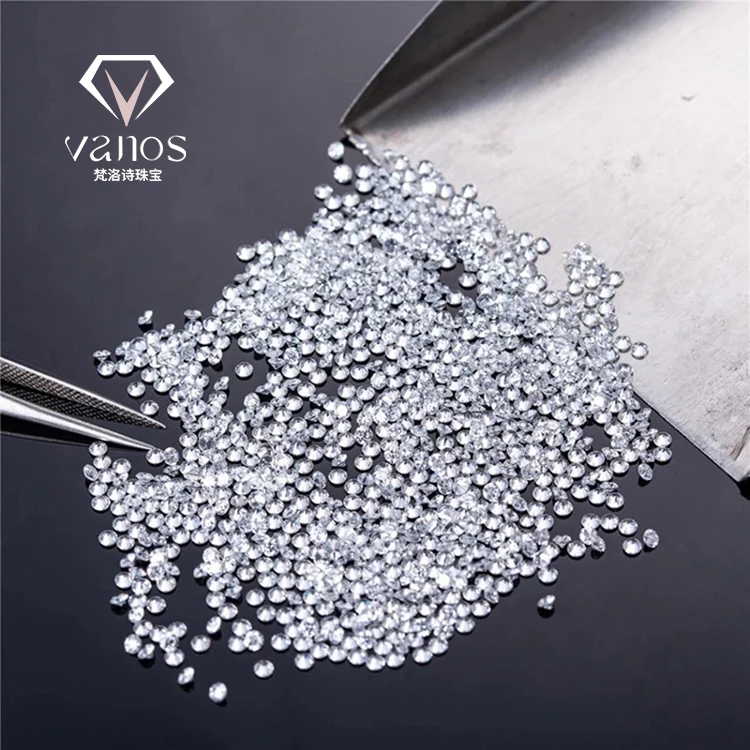 Vanos Jewelry IGI Gia Certified HPHT Lab Grown Diamond 0.01-3 Carat Real White DEF Round Shape Loose Cvd Synthetic Diamond Buy