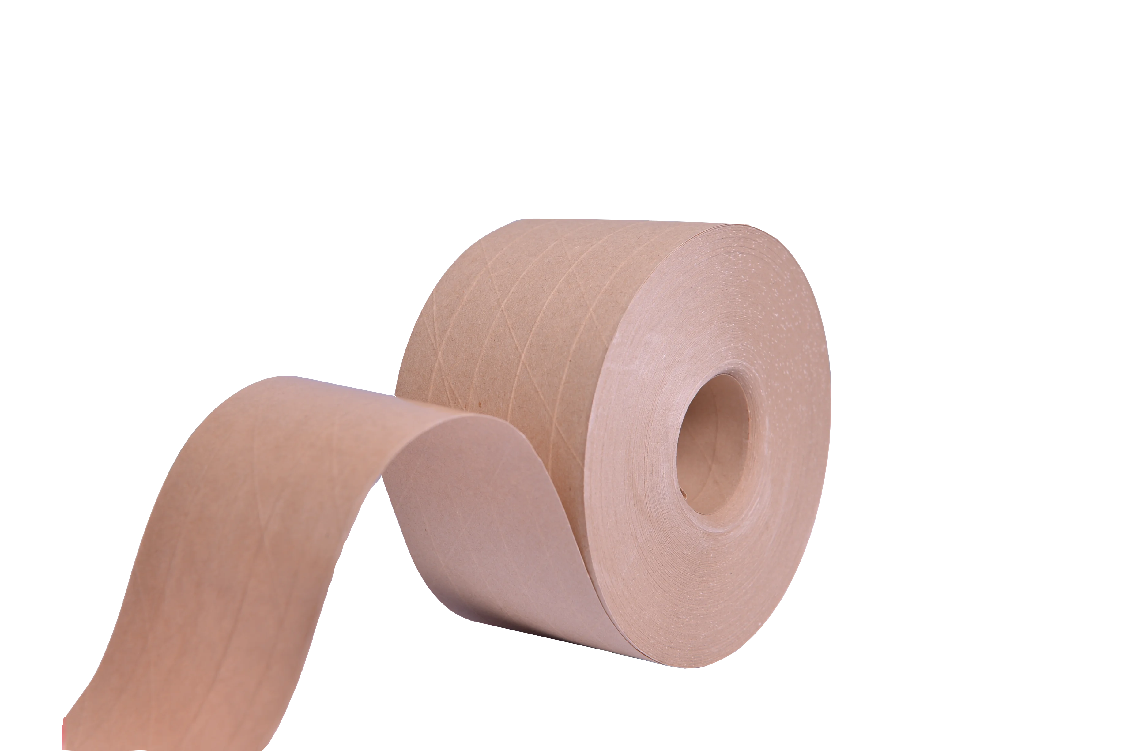 Eco Friendly Printable OEM Customized Reinforced Adhesive Water Activated Kraft Paper Tape For Packing