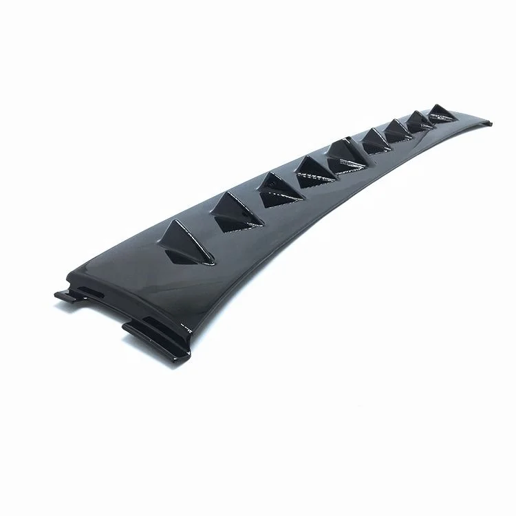 Top wing of deflector Mitsubishi Lanser EVO 7 8 9 2003-2007 102CM long ABS bright black