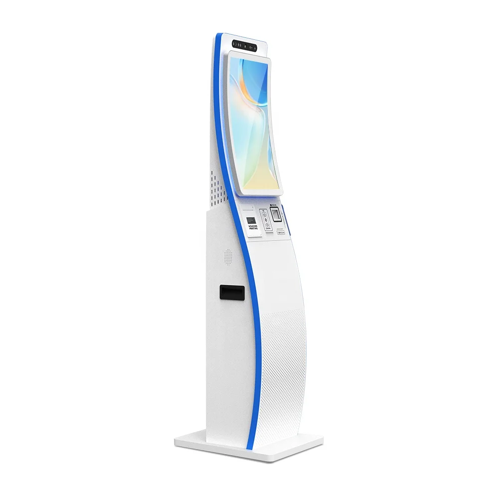 Restaurant fast food ordering POS machine system self service touch screen monitor self-ordering payment kiosk