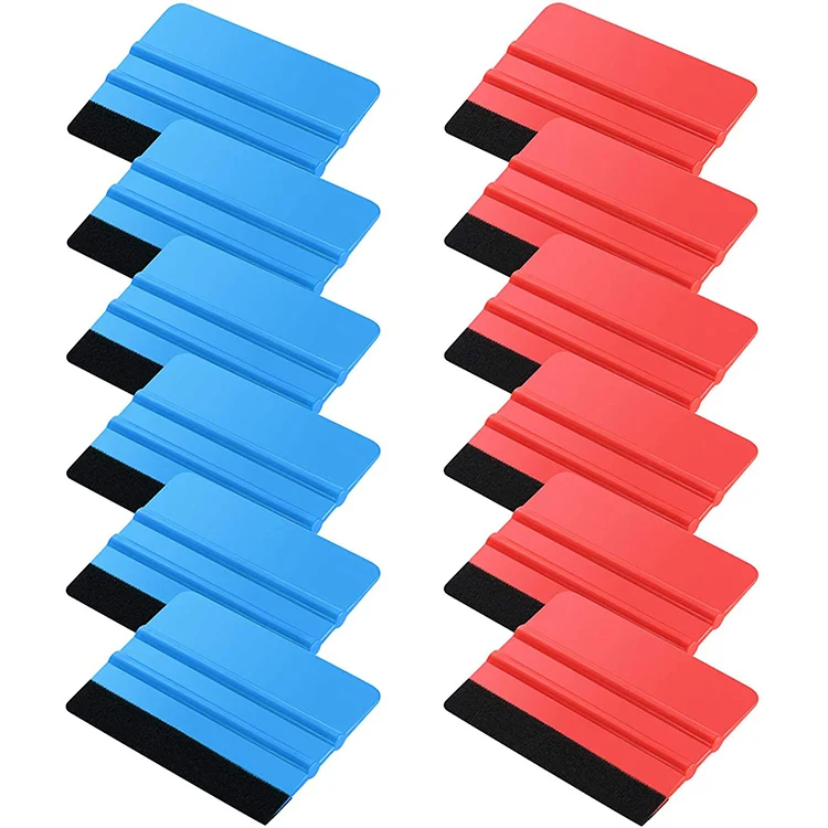 Профессиональный 3 м синий мягкий скребок для окна автомобиля защитная виниловая пленка тонировочные обертки Автомобильная