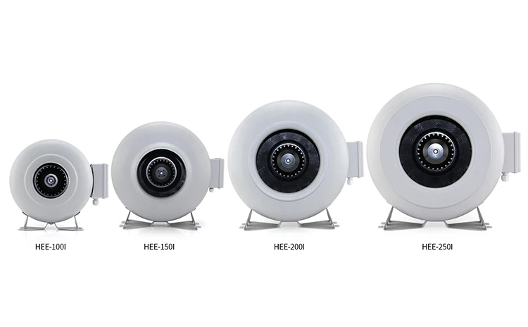 Hot sale 4 inch 155 cfm exhaust beautiful casing centrifugal backward curved grow fan