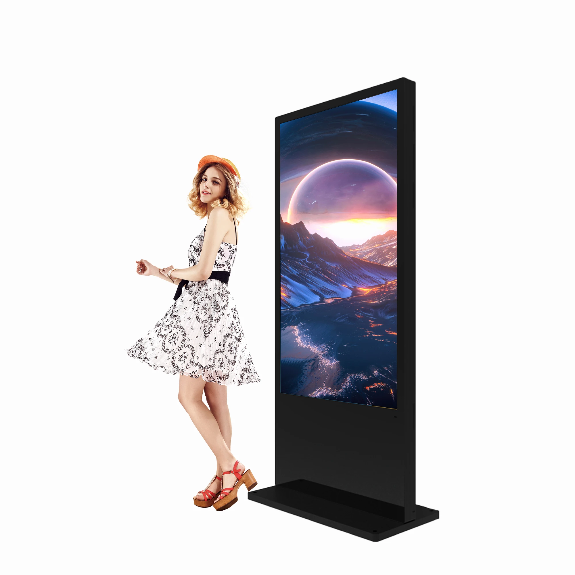 Aluminum Advertising LED outdoor screen display outdoor LED Display TOTEM screen mupi LED SMD