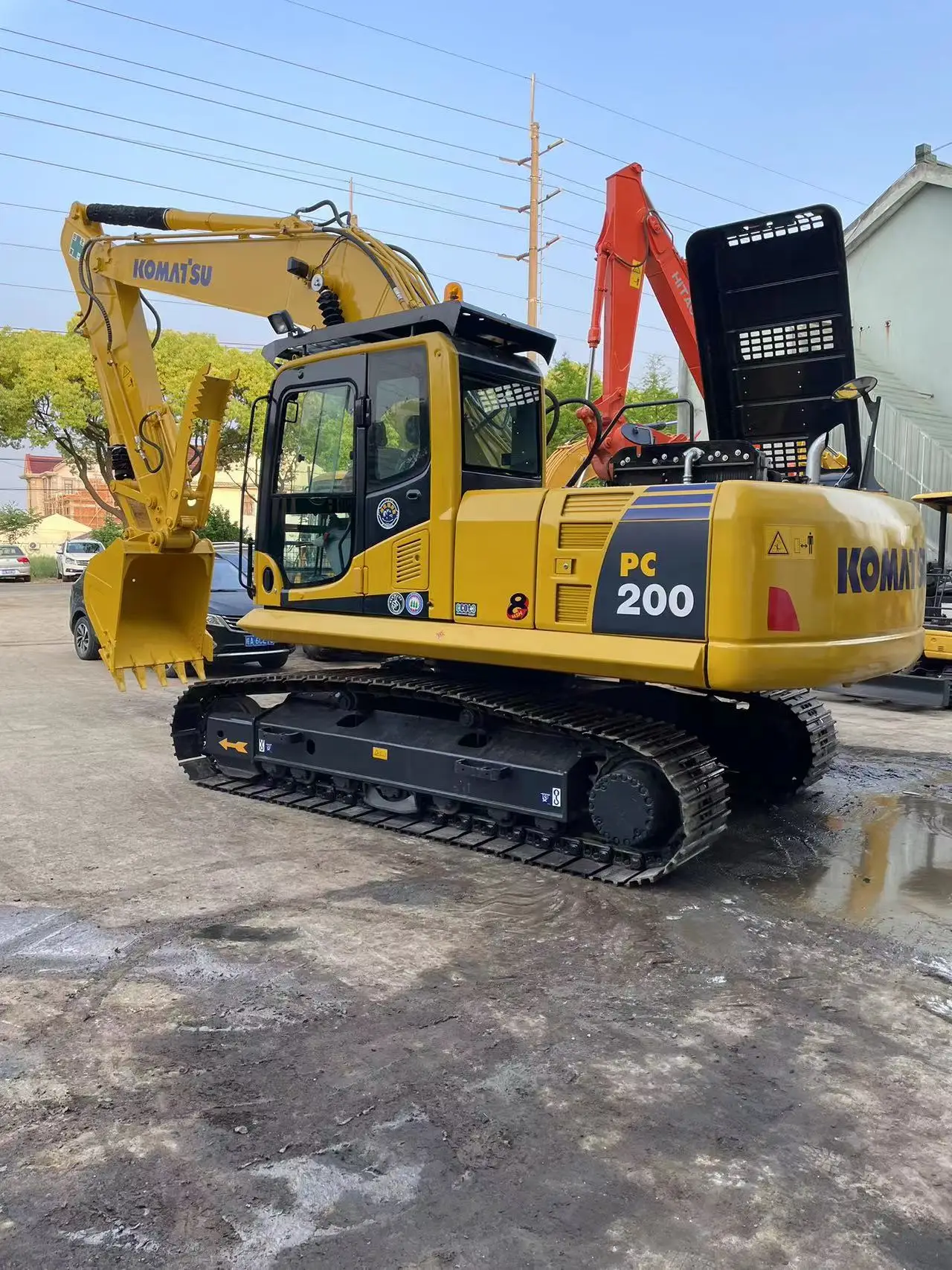 Komatsu Pc200-8 200 Excavator Original Japan Provided 20 Ton Excavator Machine Digger Crawler Hydraulic Used Excavator 1 UNIT JP