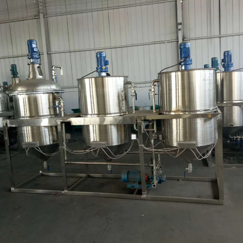 gold gravity refining machinery sunflower oil double refine processing machine palm kernel oil refining machine