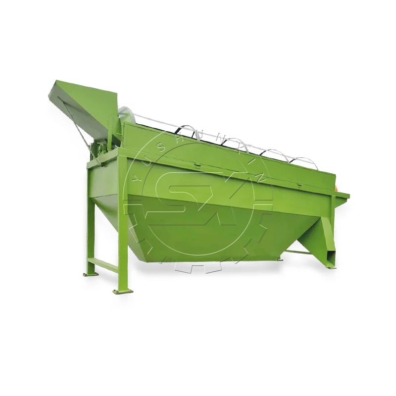 Wood sawdust drum sieving machine rotary screener