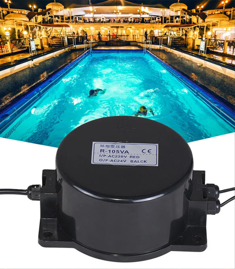 200 Вт источник питания, выходное напряжение, переменный ток 110 В 220 в, адаптер, светодиодный трансформатор освещения для бассейна, 12 В переменного тока, 24 В, водостойкий светодиодный драйвер IP68