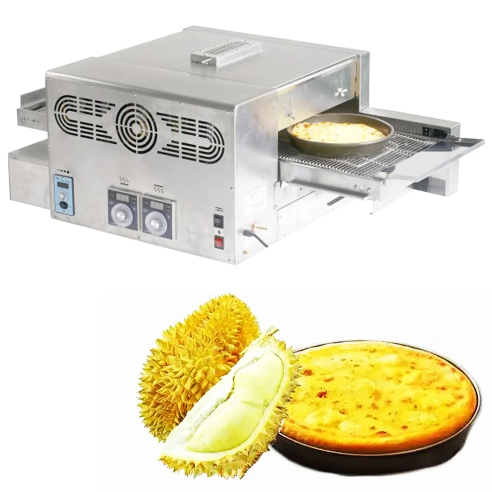 High Quality Best Sales Stainless Steel Wholesale Commercial Kitchen Bakery Equipment Electric Gas Conveyor Pizza Oven