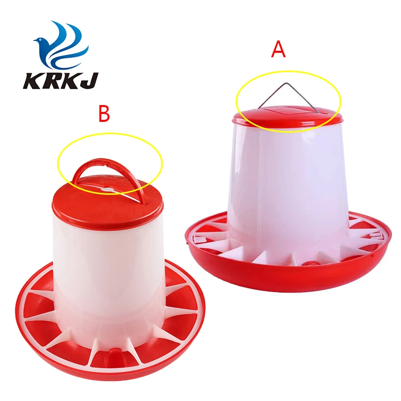 CETTIA хорошее качество 1 кг 2 3 6 8 пластиковые кормушки для домашней птицы и поилки продажи кормушка кур