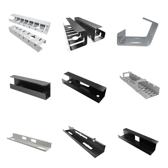 Custom Made Design Bending Metal Wire Under Desk Cable Management Organizer Tray for Home Office Studio