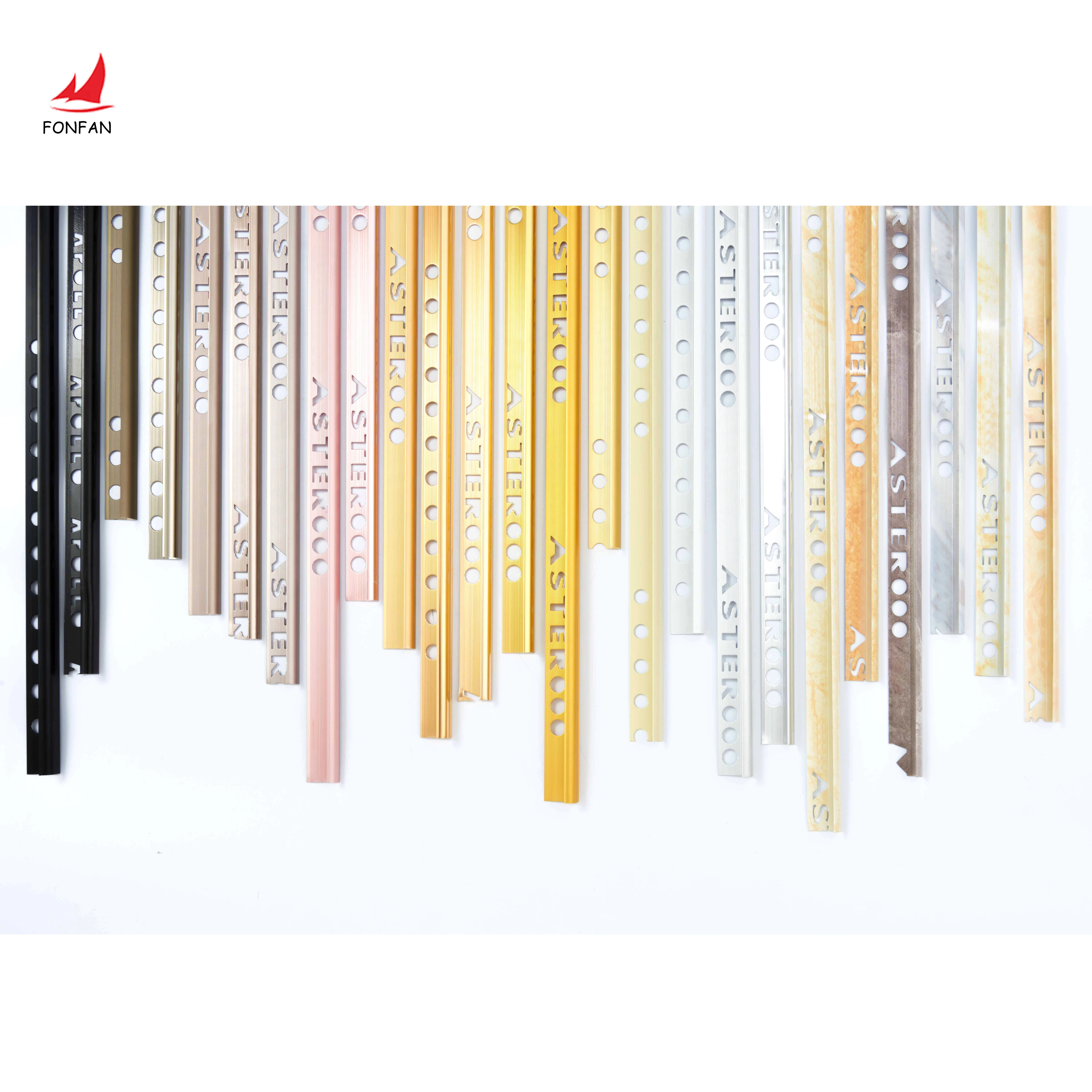 
Best sale King brand profile aluminium tile edge trim supplier 