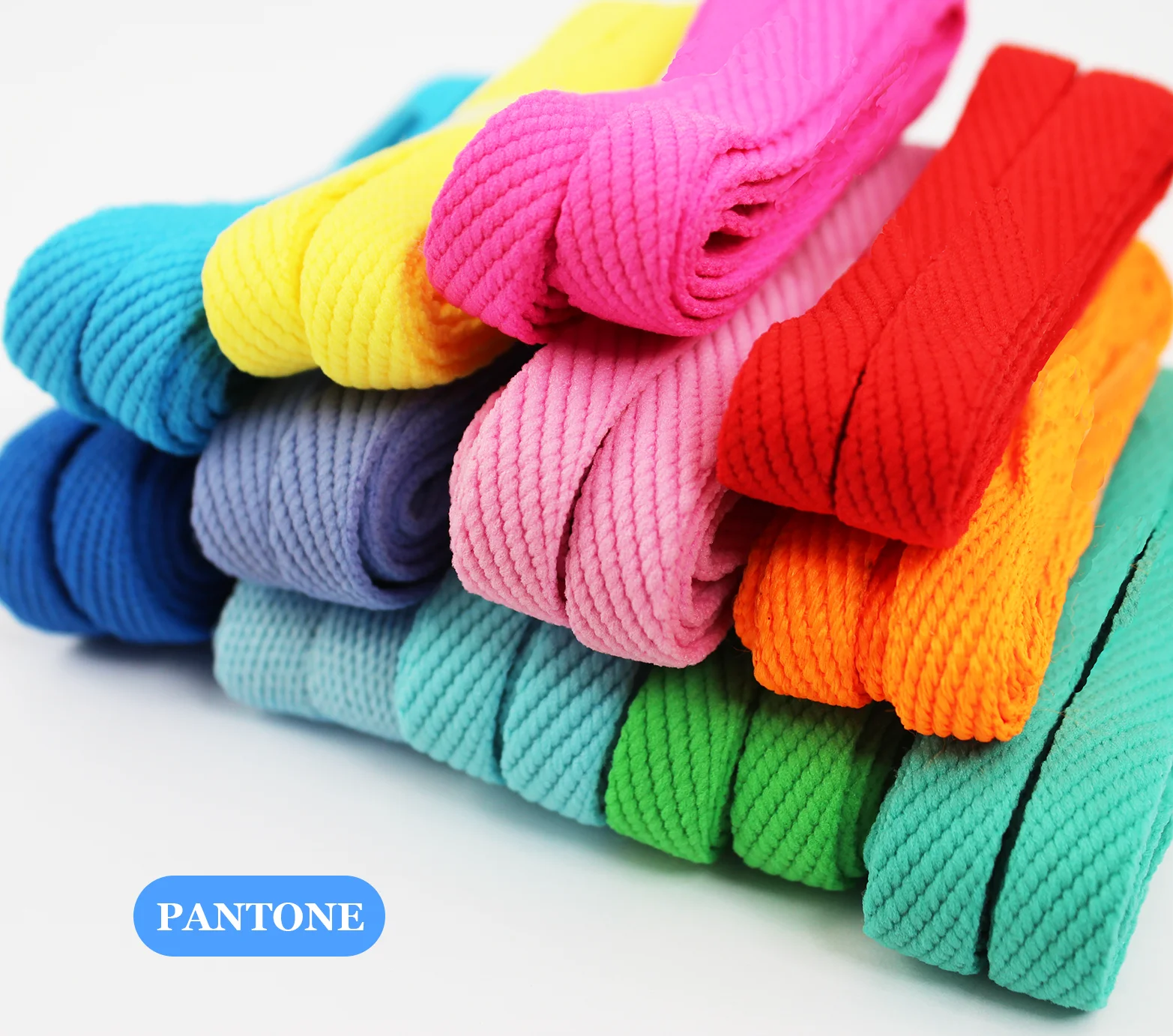 Плоские шнурки для кроссовок от завода-поставщика толстые