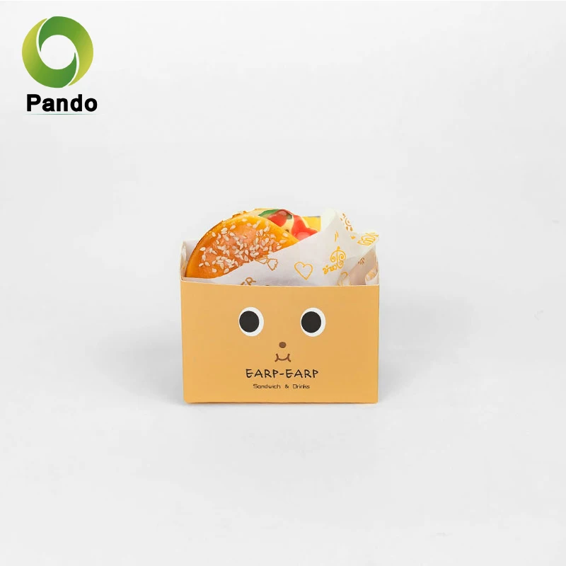 Hot Sales Low Price Packaging Wholesale Food Container Korean Egg Drop Box For Bread Sandwich Toast