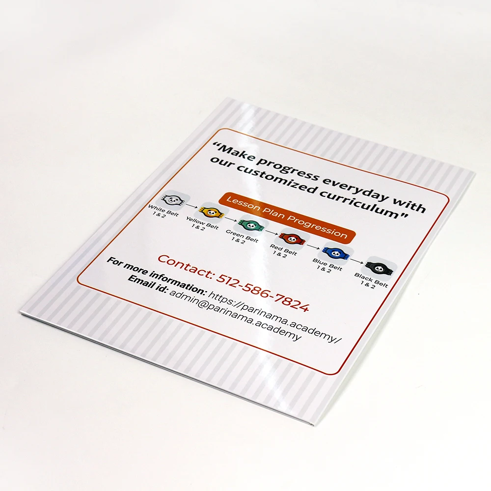 Custom Printed Design Book Catalog Mini Booklet Printing offset printing envelope