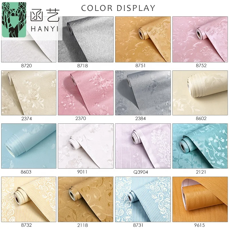 Factory supply high quality german 3 d textured wallpaper