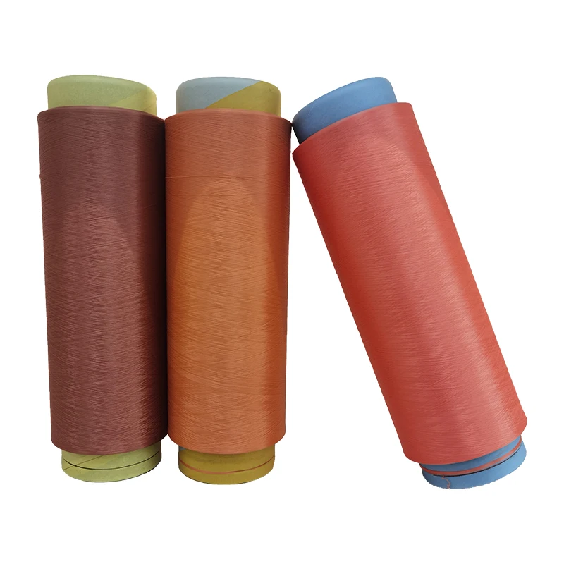 150/72 Factory wholesale pp multifilament yarn dope dyed PP DTY yarn