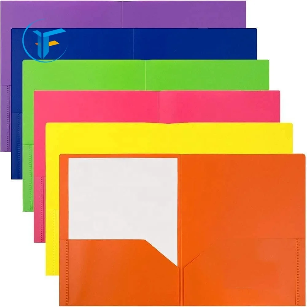 A4 Size Brochure Jackets File Advertising 2 Pocket Presentation Folder