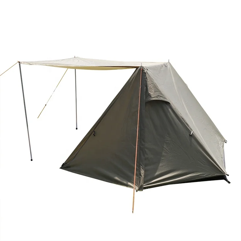 2022 A-shaped double layer camping tent for outdoor leisure time