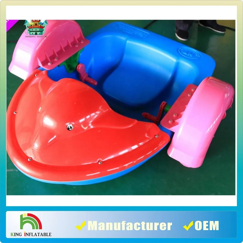 Kids Water manual Hand Paddle boat Plastic Rowing Boat Kids Boat for pool