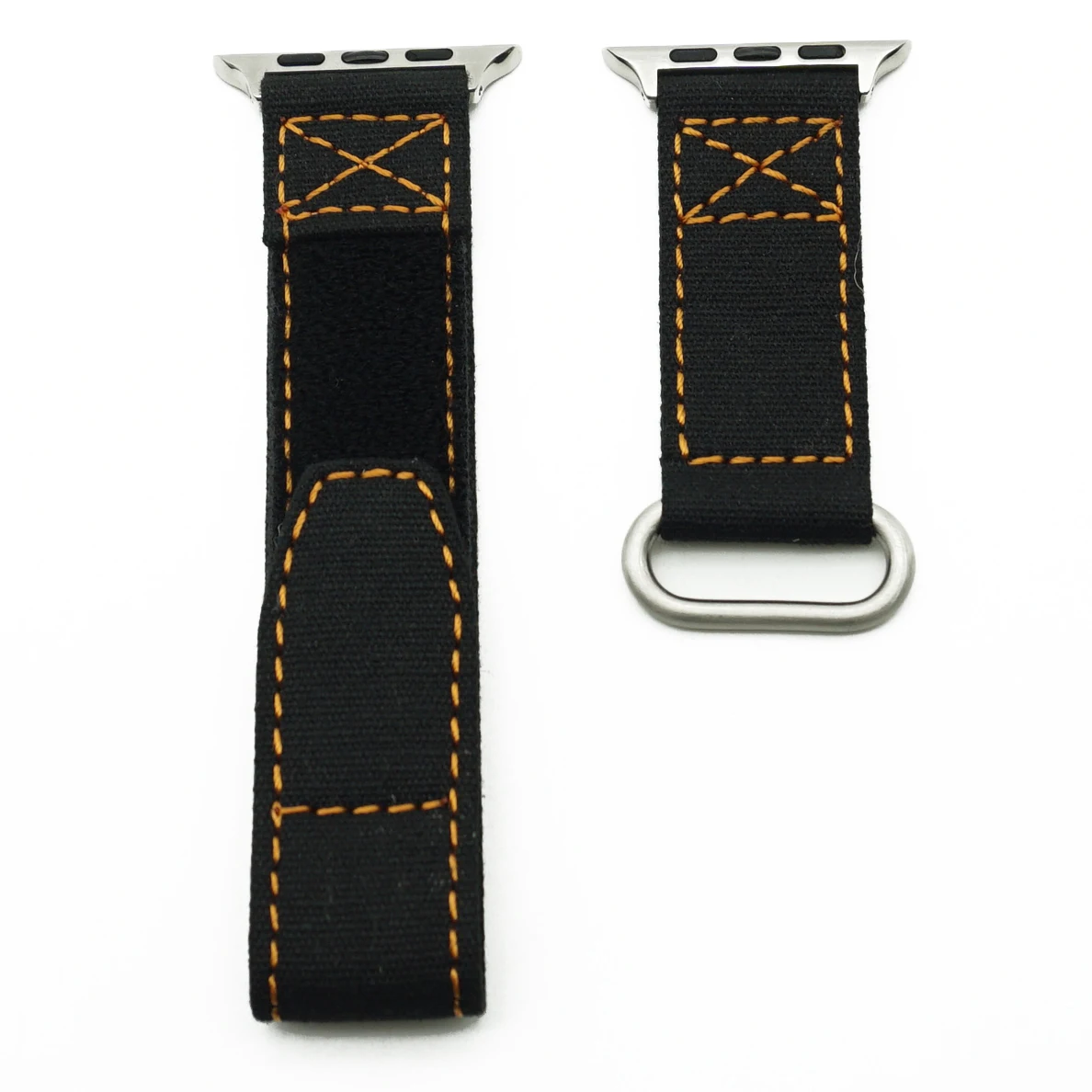 JUELONG Hook and Loop Nylon Strap Compatible Watch Band Breathable Sport Nylon Accessories Bracelet Wristband for Watch Series 8