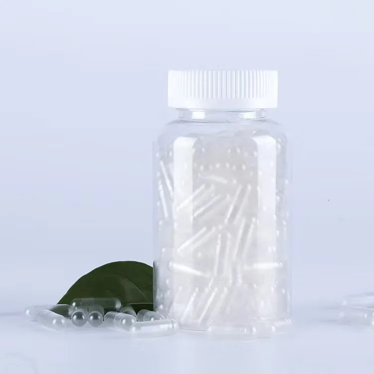 Wholesale Empty Natural Veggie Cellulose Capsules Organic Pullulan Capsules Size 000 00 0 1 2 3 4 5 Vegetable Capsules Shells