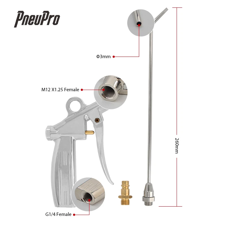 Пневматические ручные машины для очистки от пыли с длинным носиком Duster Спрей очиститель дуя воздуходувка продувочный пистолет