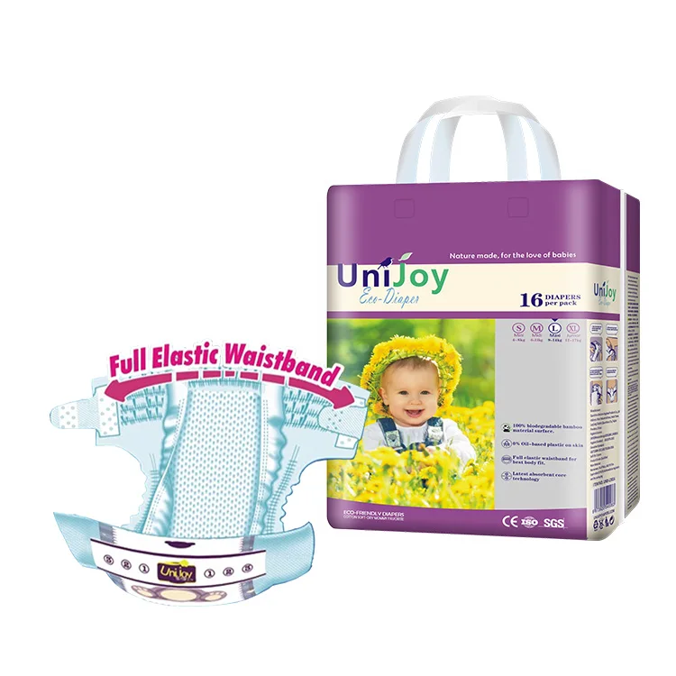 Unijoy brand Distributor High Quality Eco Friendly Disposable Bamboo Baby Diapers