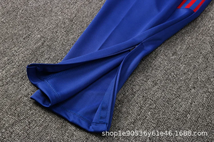 2022  Adult child football uniform winter long sleeve training suit wholesale soccer jersey customized Logo Printing jersey