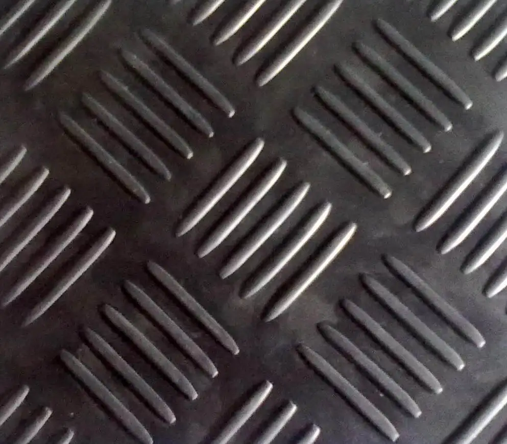 checker rubber mats outdoor rubber floor