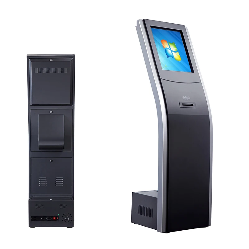 Wireless Queue Calling Management System Number LCD Display Ticket Dispenser for Bank
