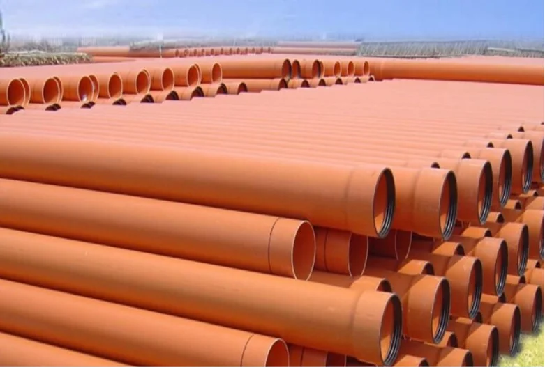 Orange Color MPP Underground Electrical Cable Conduit Pipe