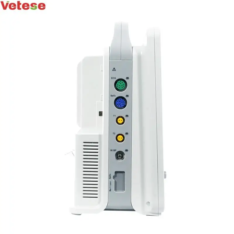 Yonker 12inch 6   multiparameter patient monitor cardiac monitor vet monitor  touch screen bulit-in printer