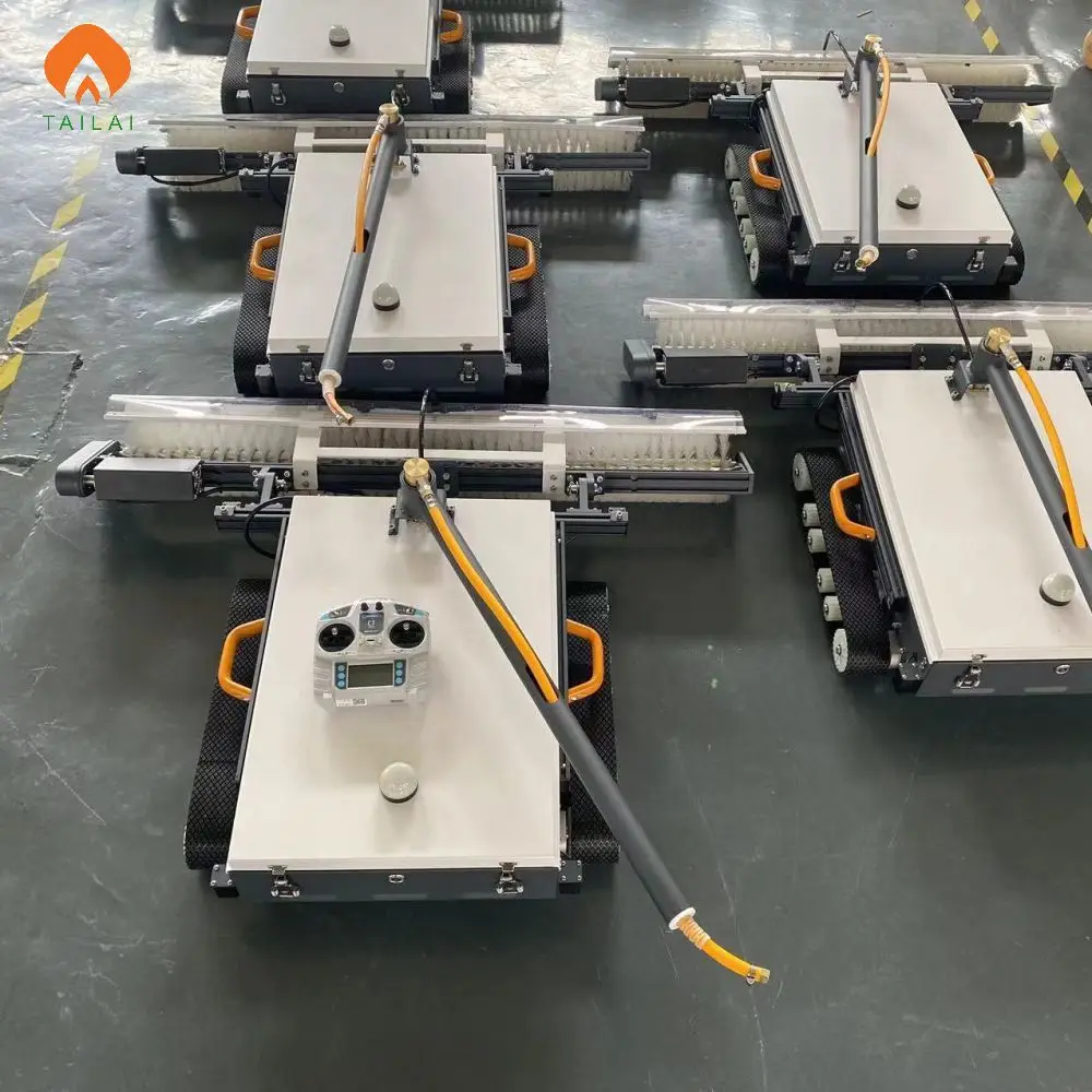 Tailai High Quality Photovoltaic Solar Panel Energy Cleaning Machine Robot for Cleaning Photovoltaic Solar Panels