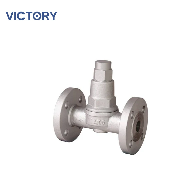 Adjustable bimetallic steam trap CS47