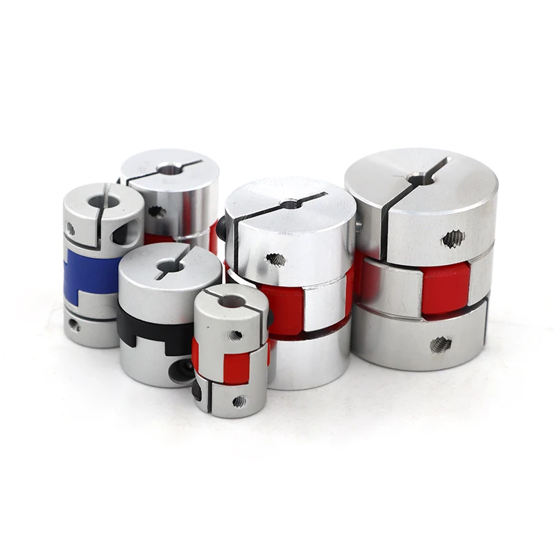 CNC Aluminum Alloy High Torque Capacity Jaw-type Flexible Coupling Servomotor Stepmotor Connect coding shaft Coupling Lead screw