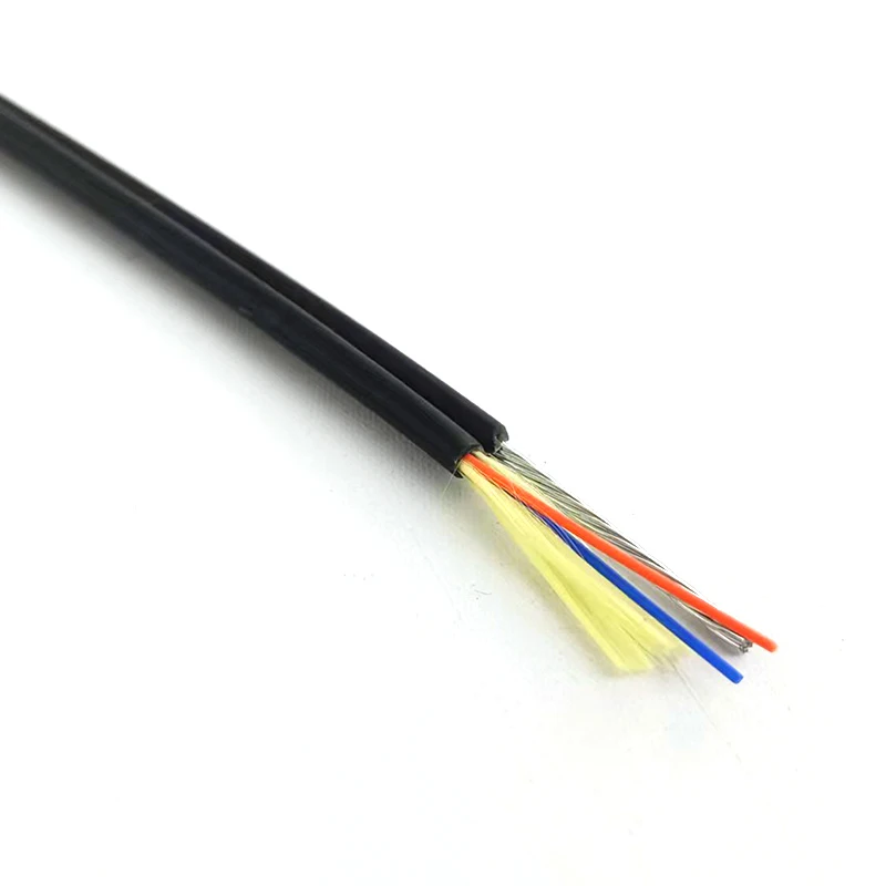 Aerial Self-Supporting GJYC8H Indoor fiber optic figure eight cable 2 hilos Figure 8 Cables with Aramid Yarn