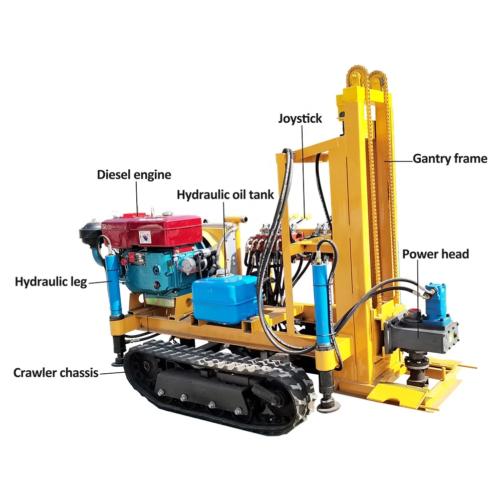 New Mine Drilling Rig Hydraulic Geological Diamond Core Drill Machine Core Drilling Rigs