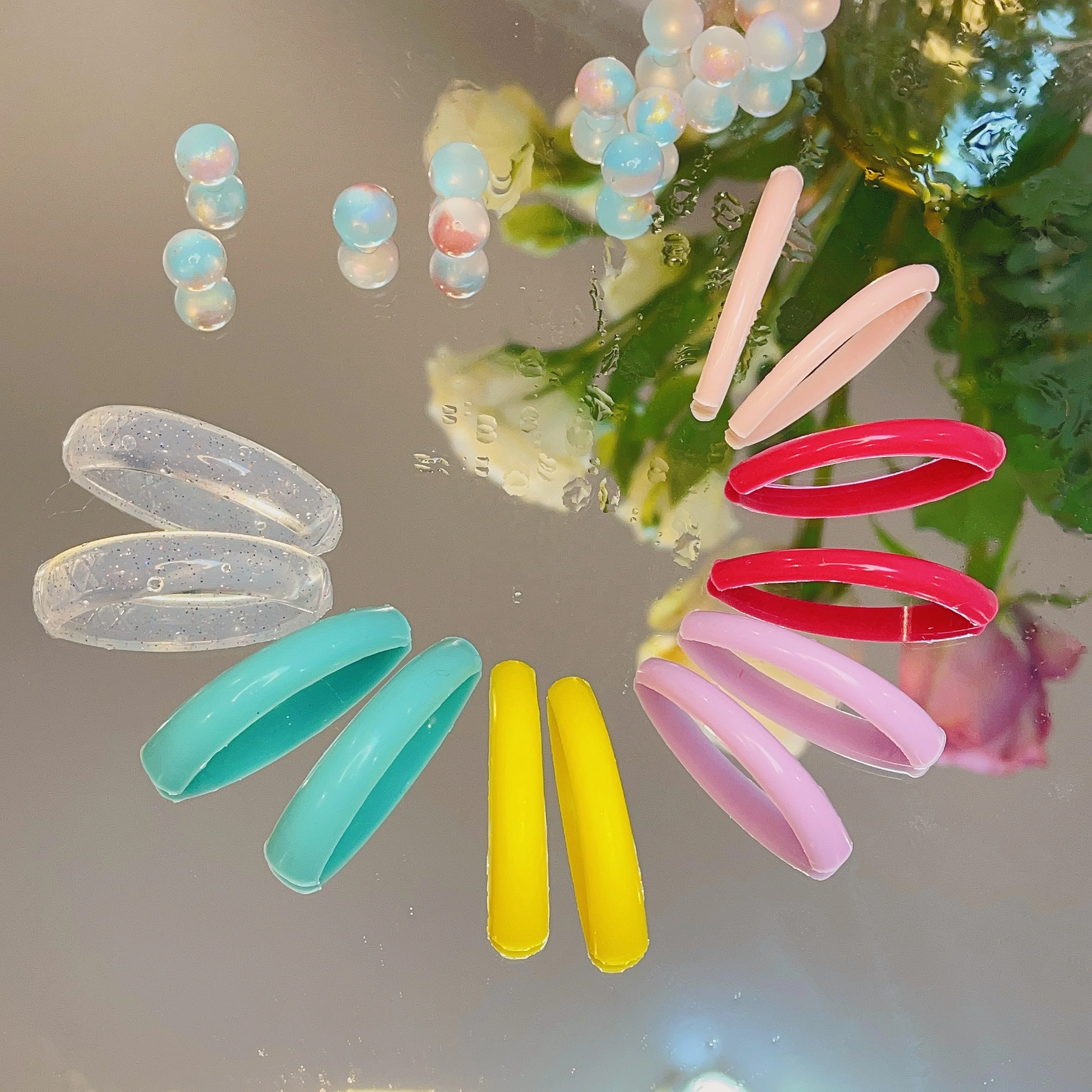 Self Sticky Lash Lift Pad Eyelash Perm Rod  Lash Lifting Shield 6 Size U Curl Perming Pads Colorful Lamination Roller Shieldss