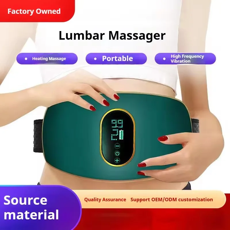 Electric Fat Removal Massage Vibration Machine Lose Weight Belly Slimming Belt Fat Burning Abdominal Massager