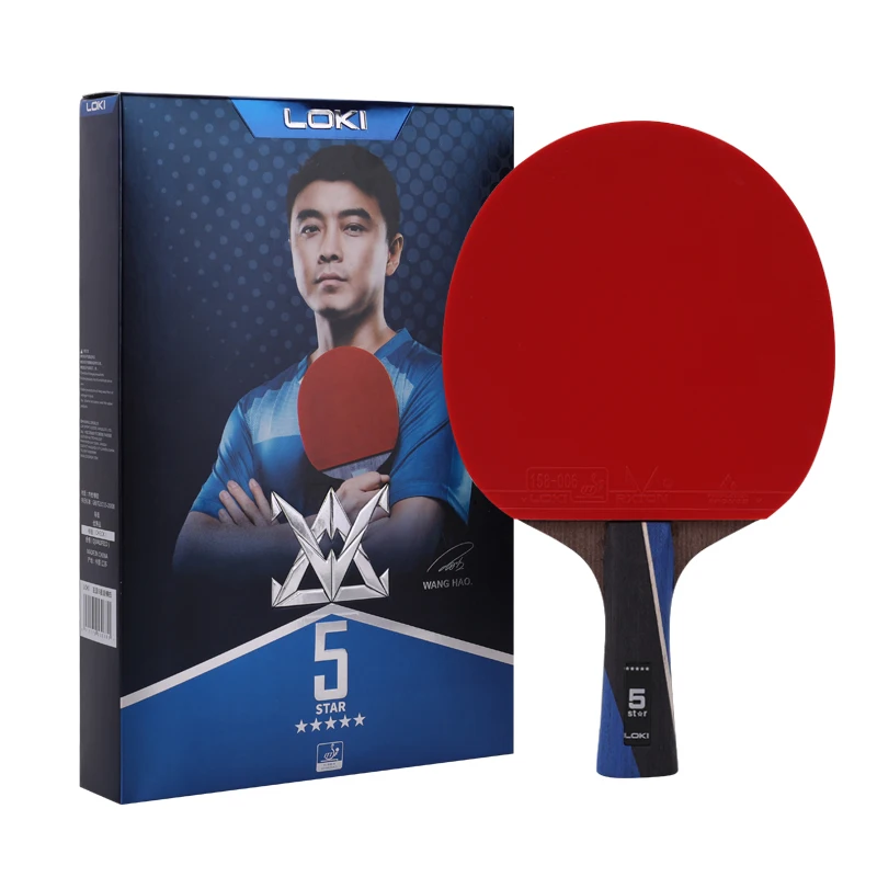 LOKI Carbon Fiber 5star High Quality ping pong racket carbon