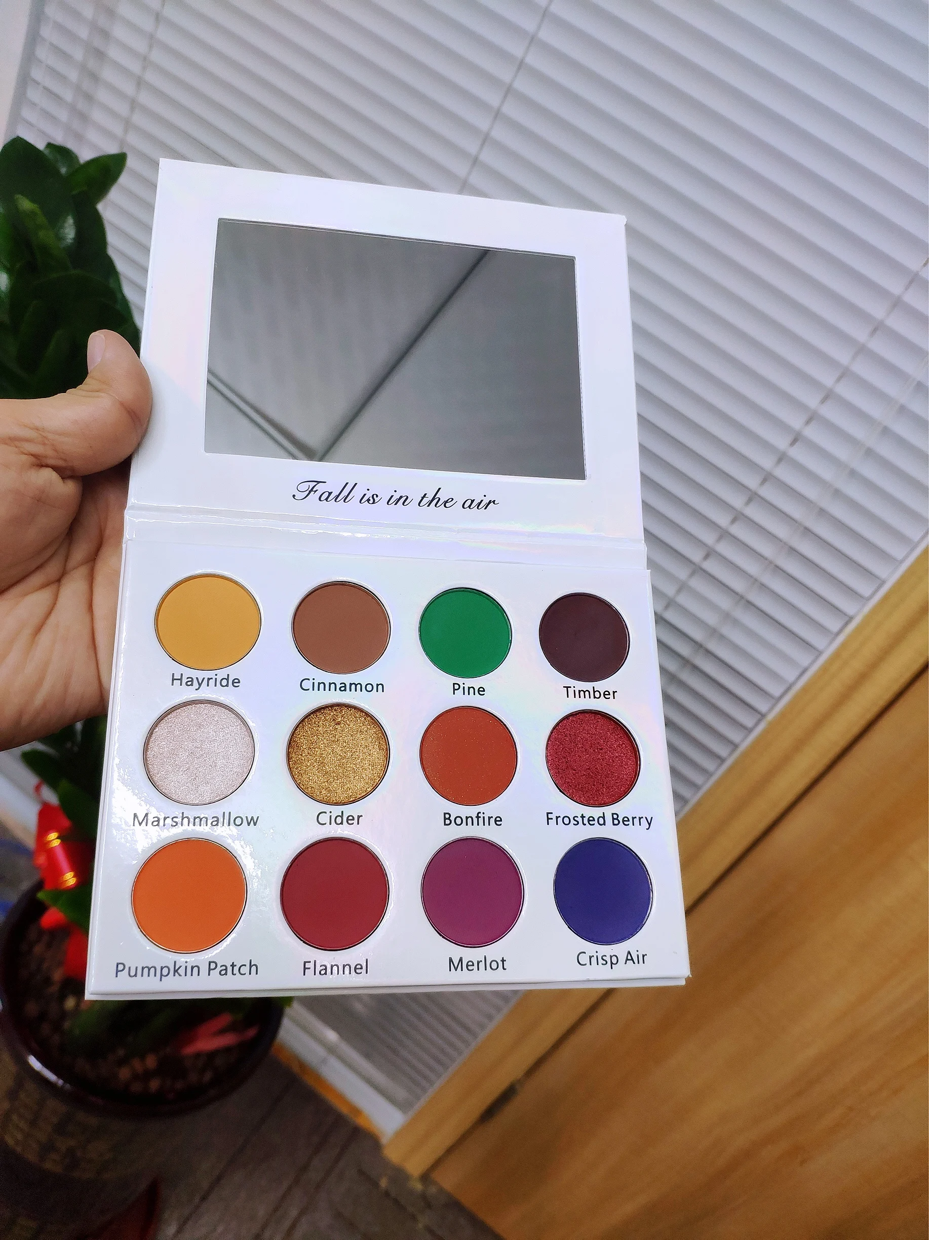 High Pigment No logo Eyeshadow Palette OEM 88 Shades Custom Color Eyeshadow Palette