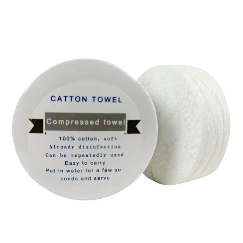 Сжатое полотенце для путешествий