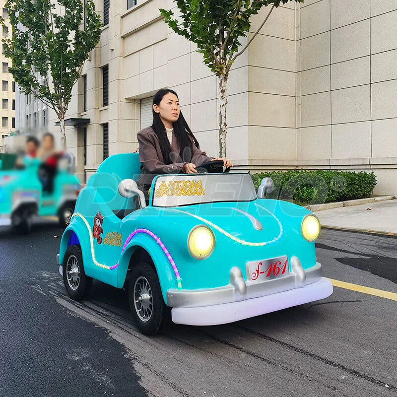 New Fashion Custom 2-Seater Kids Electric Toy Indoor/Outdoor for Amusement Parks Shopping Malls-Wholesale Price