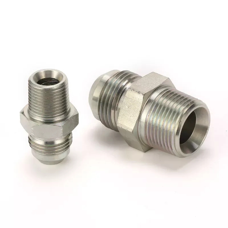 High pressure hydraulic fitting hydraulic parker one piece NPT/JIC/BSP fittings female carbon steel fittings
